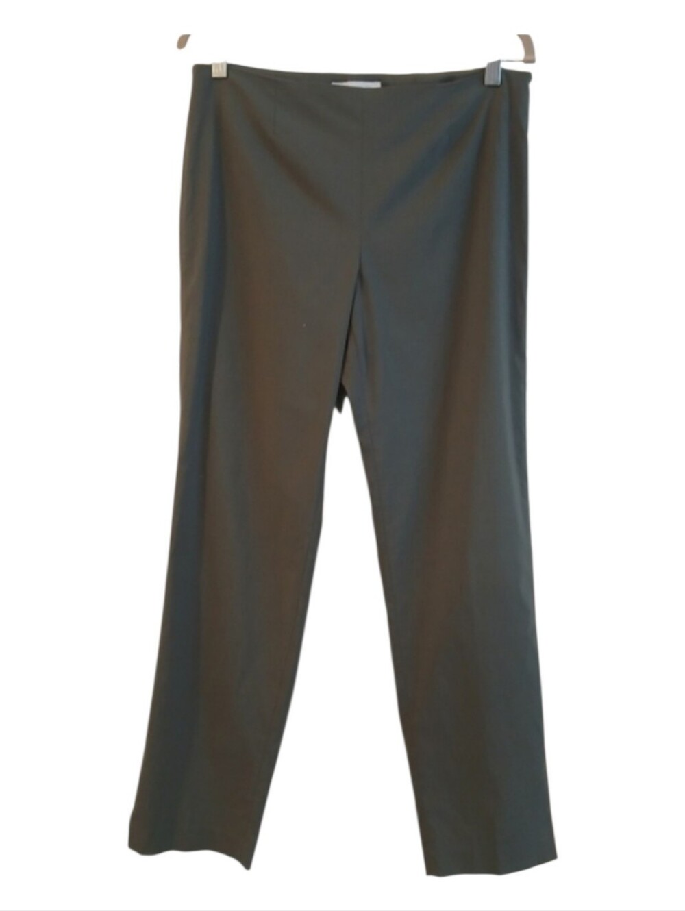Elliott Lauren Gray Straight-Leg Pants 8